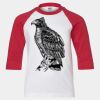 Youth Three Quarter Sleeve Baseball T-Shirt Thumbnail