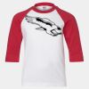 Youth Three Quarter Sleeve Baseball T-Shirt Thumbnail
