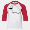 Youth Three Quarter Sleeve Baseball T-Shirt Thumbnail