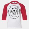Youth Three Quarter Sleeve Baseball T-Shirt Thumbnail