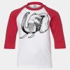 Youth Three Quarter Sleeve Baseball T-Shirt Thumbnail