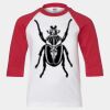 Youth Three Quarter Sleeve Baseball T-Shirt Thumbnail