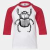 Youth Three Quarter Sleeve Baseball T-Shirt Thumbnail
