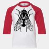 Youth Three Quarter Sleeve Baseball T-Shirt Thumbnail