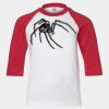 Youth Three Quarter Sleeve Baseball T-Shirt Thumbnail