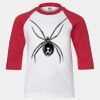 Youth Three Quarter Sleeve Baseball T-Shirt Thumbnail
