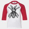 Youth Three Quarter Sleeve Baseball T-Shirt Thumbnail