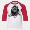 Youth Three Quarter Sleeve Baseball T-Shirt Thumbnail