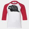 Youth Three Quarter Sleeve Baseball T-Shirt Thumbnail