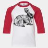 Youth Three Quarter Sleeve Baseball T-Shirt Thumbnail