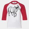 Youth Three Quarter Sleeve Baseball T-Shirt Thumbnail