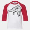 Youth Three Quarter Sleeve Baseball T-Shirt Thumbnail