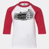 Youth Three Quarter Sleeve Baseball T-Shirt Thumbnail