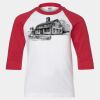 Youth Three Quarter Sleeve Baseball T-Shirt Thumbnail