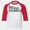Youth Three Quarter Sleeve Baseball T-Shirt Thumbnail