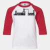 Youth Three Quarter Sleeve Baseball T-Shirt Thumbnail