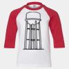 Youth Three Quarter Sleeve Baseball T-Shirt Thumbnail