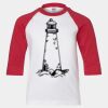 Youth Three Quarter Sleeve Baseball T-Shirt Thumbnail