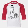 Youth Three Quarter Sleeve Baseball T-Shirt Thumbnail