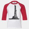 Youth Three Quarter Sleeve Baseball T-Shirt Thumbnail