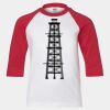 Youth Three Quarter Sleeve Baseball T-Shirt Thumbnail