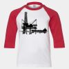 Youth Three Quarter Sleeve Baseball T-Shirt Thumbnail