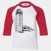 Youth Three Quarter Sleeve Baseball T-Shirt Thumbnail