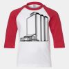 Youth Three Quarter Sleeve Baseball T-Shirt Thumbnail