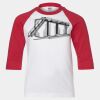 Youth Three Quarter Sleeve Baseball T-Shirt Thumbnail