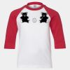 Youth Three Quarter Sleeve Baseball T-Shirt Thumbnail