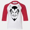 Youth Three Quarter Sleeve Baseball T-Shirt Thumbnail