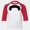 Youth Three Quarter Sleeve Baseball T-Shirt Thumbnail