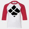 Youth Three Quarter Sleeve Baseball T-Shirt Thumbnail