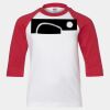 Youth Three Quarter Sleeve Baseball T-Shirt Thumbnail
