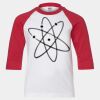 Youth Three Quarter Sleeve Baseball T-Shirt Thumbnail