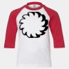 Youth Three Quarter Sleeve Baseball T-Shirt Thumbnail