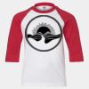 Youth Three Quarter Sleeve Baseball T-Shirt Thumbnail