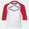 Youth Three Quarter Sleeve Baseball T-Shirt Thumbnail