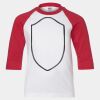 Youth Three Quarter Sleeve Baseball T-Shirt Thumbnail
