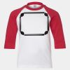 Youth Three Quarter Sleeve Baseball T-Shirt Thumbnail