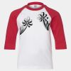 Youth Three Quarter Sleeve Baseball T-Shirt Thumbnail
