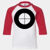 Youth Three Quarter Sleeve Baseball T-Shirt Thumbnail