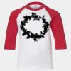 Youth Three Quarter Sleeve Baseball T-Shirt Thumbnail