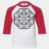 Youth Three Quarter Sleeve Baseball T-Shirt Thumbnail