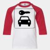 Youth Three Quarter Sleeve Baseball T-Shirt Thumbnail