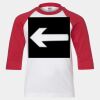 Youth Three Quarter Sleeve Baseball T-Shirt Thumbnail