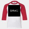Youth Three Quarter Sleeve Baseball T-Shirt Thumbnail