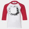 Youth Three Quarter Sleeve Baseball T-Shirt Thumbnail