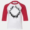 Youth Three Quarter Sleeve Baseball T-Shirt Thumbnail