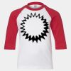 Youth Three Quarter Sleeve Baseball T-Shirt Thumbnail